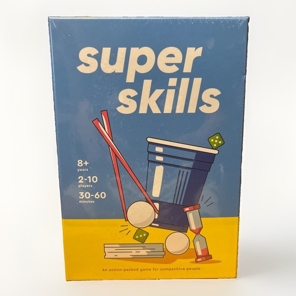 The World Game Other - NEW SEALED! Super Skills An Action-Packed Challenge Game For Competitive People